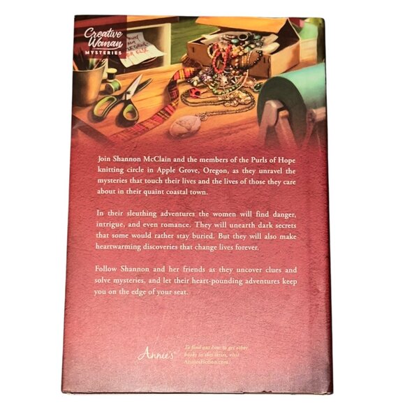 Strands Of Fate By Linda Kozar Mystery Novel Hardcover Special Edition - Picture 2 of 6